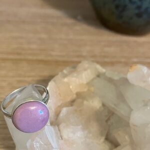 Jasper gemStone Silver Ring
